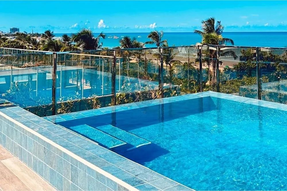 Apartamento com 2 suítes mobiliado para alugar à beira mar do Cabo Branco - Foto 2