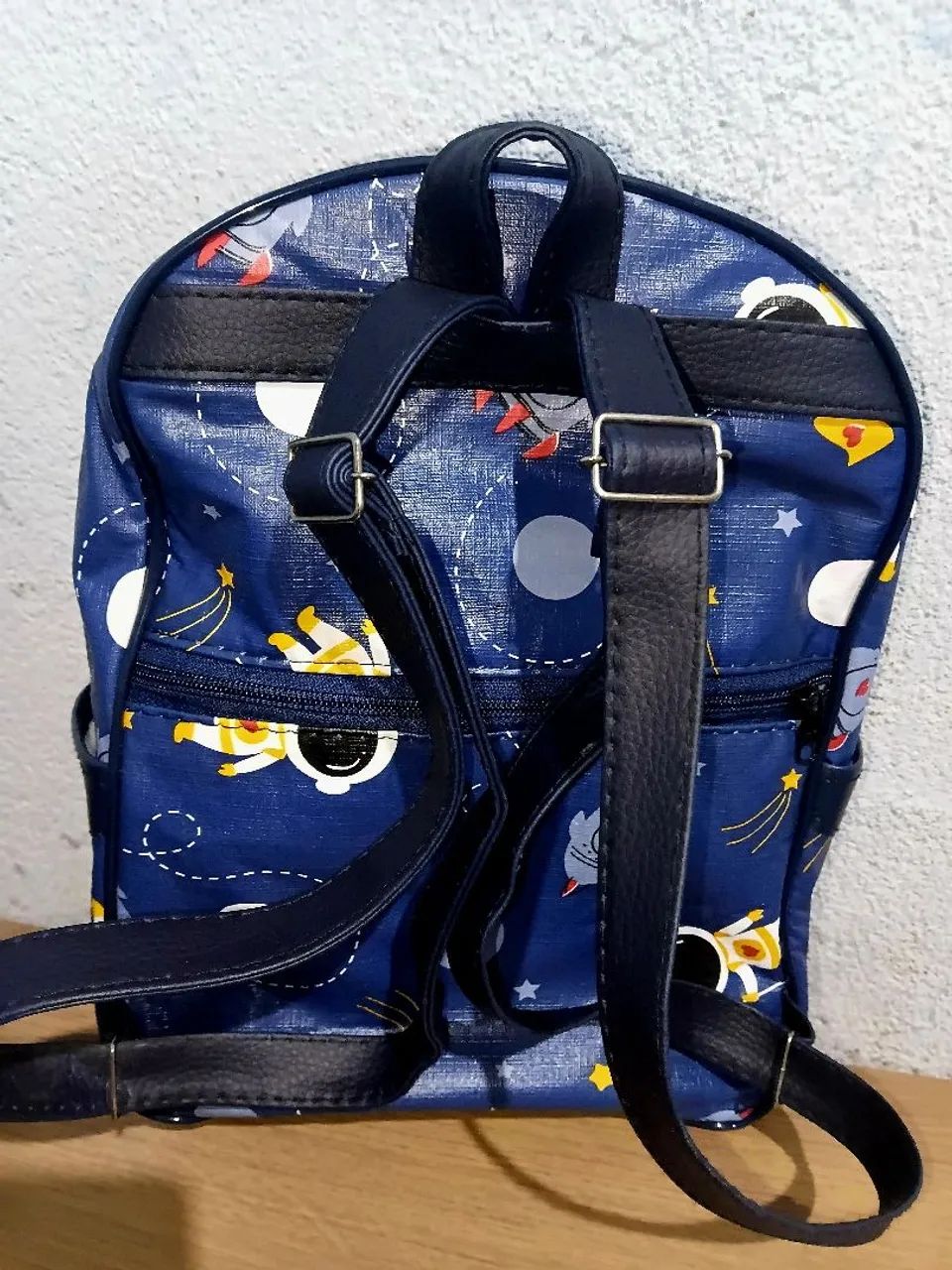 Mochila infantil - Tema Astronauta e espaço - Foto 4