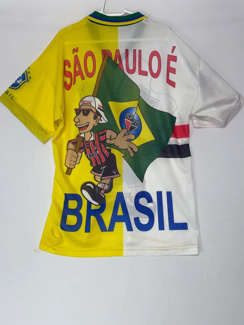 Camisa de futebol torcida anos 2000 vintage  - Foto 3