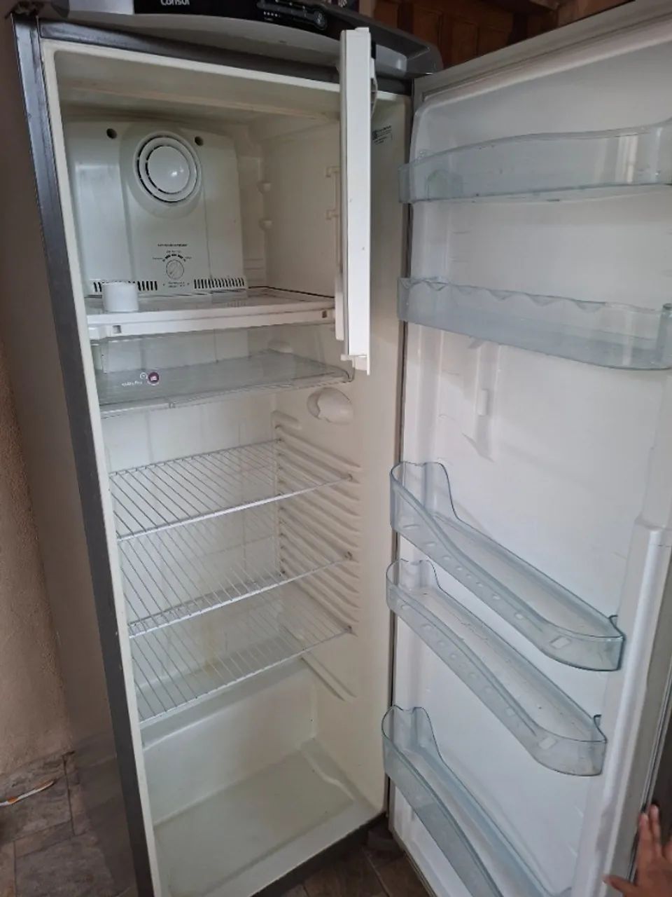 Geladeira Consul inox