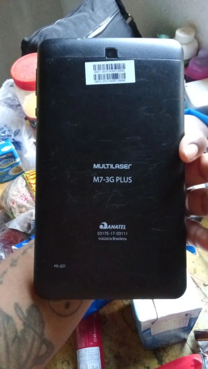 Tablet Multilaser M7 3g plus + celular Motorola e6s 32gb 