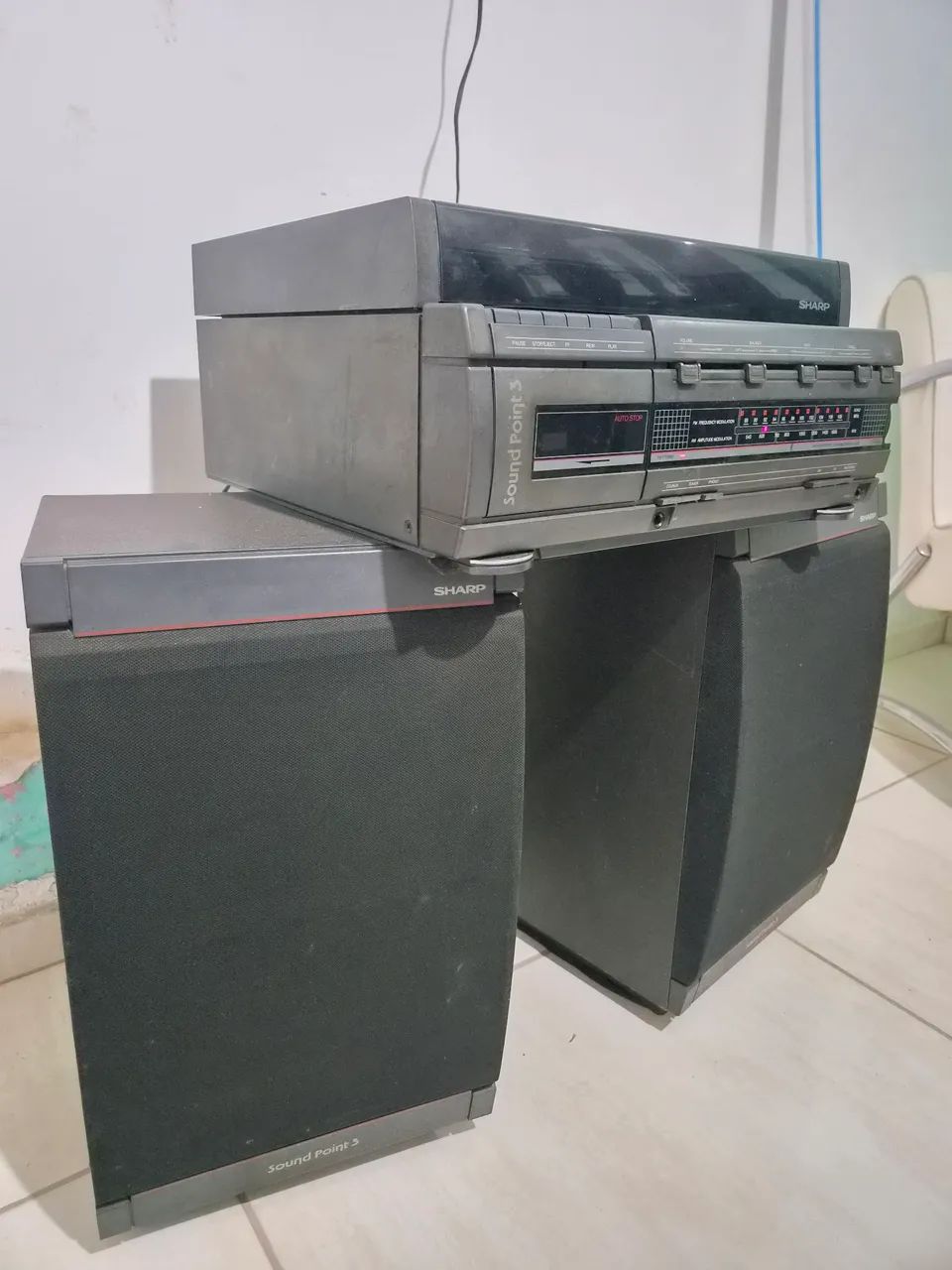 Aparelho de som 3 em 1 Sharp SG-300B - Foto 3