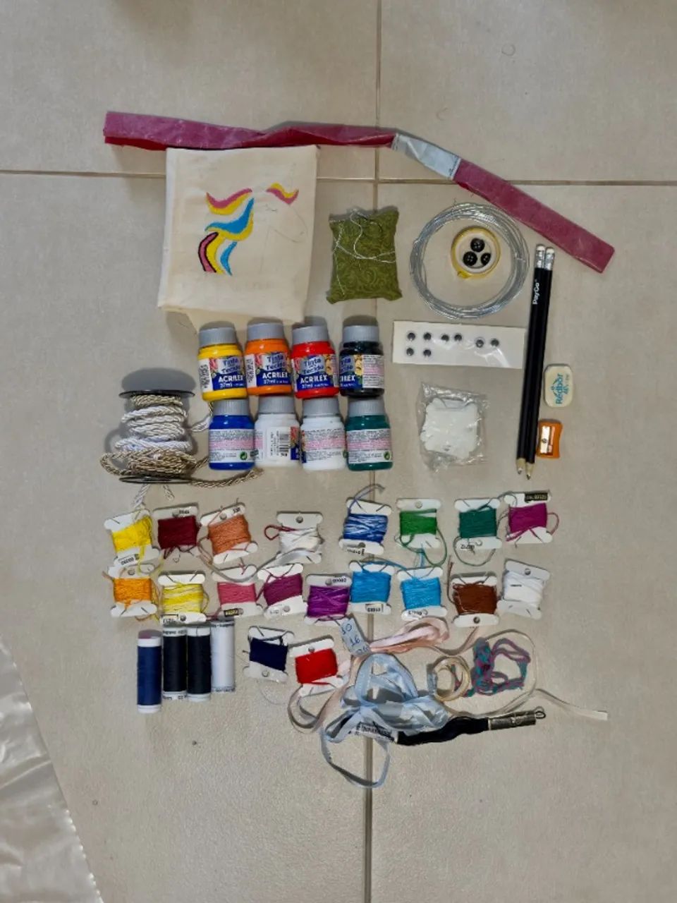 Kit para Bordado a Mão artesanato - Foto 2