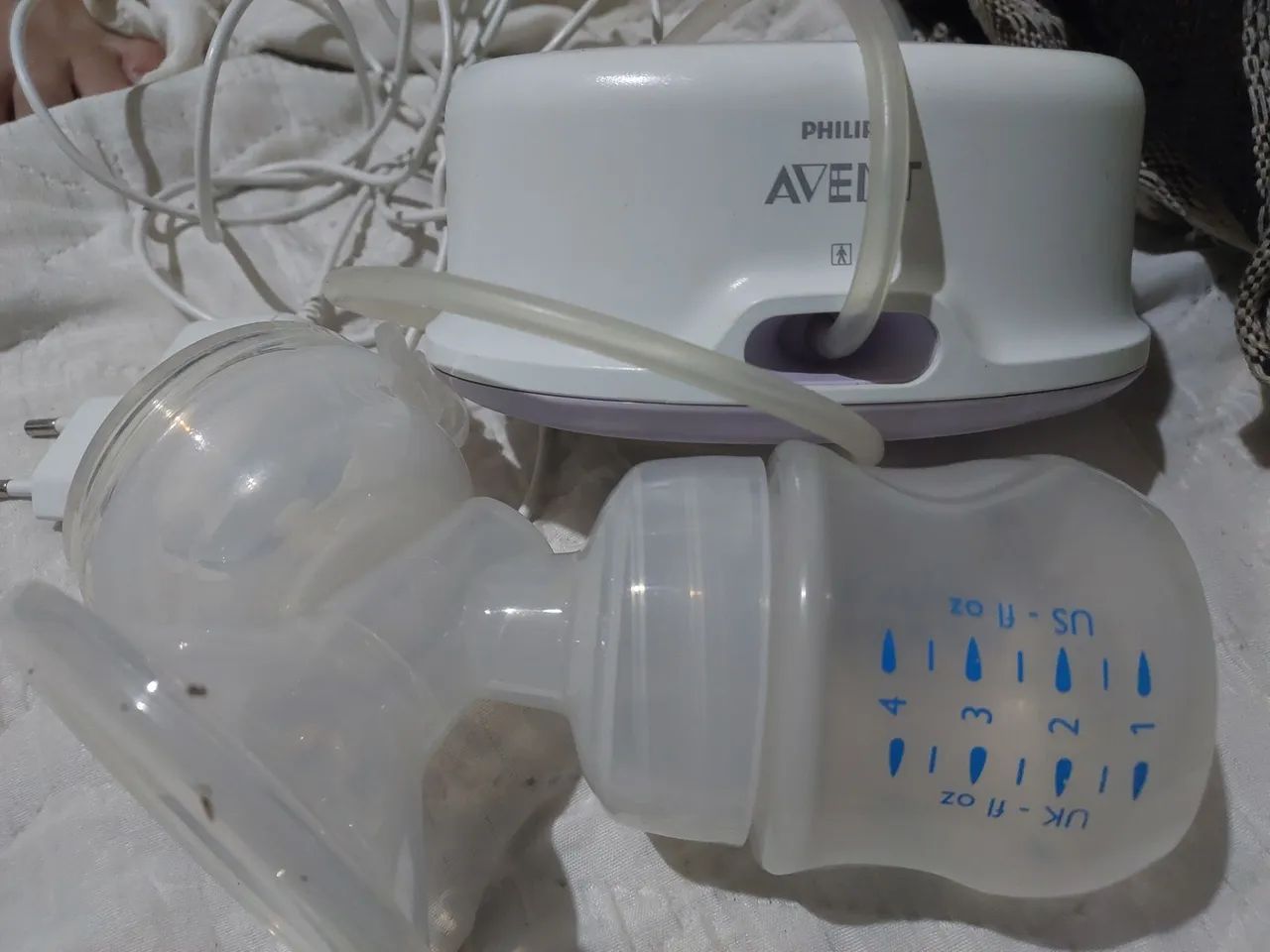 Bomba elétrica extratora de leite Avent Philips - Foto 2