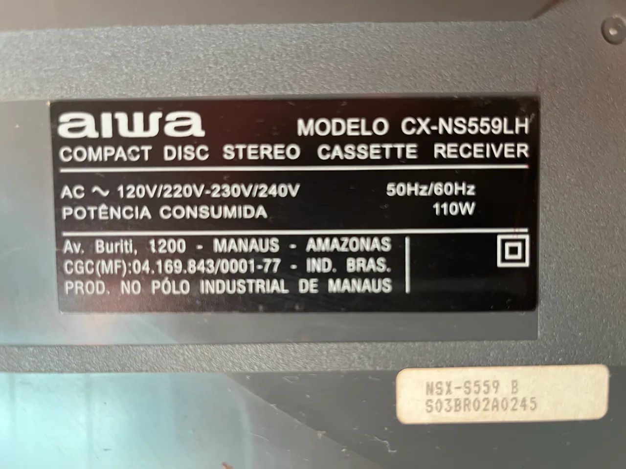 Micro System Aiwa NSX-5559 - Foto 3