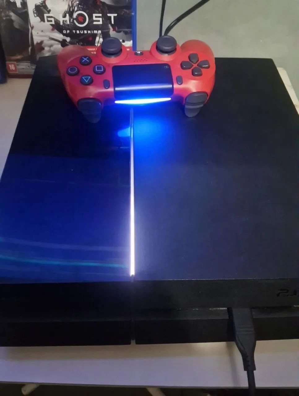 Ps4 fat 1TB - Troco por psvita ou Nintendo switch v1 ou v2 - Foto 5