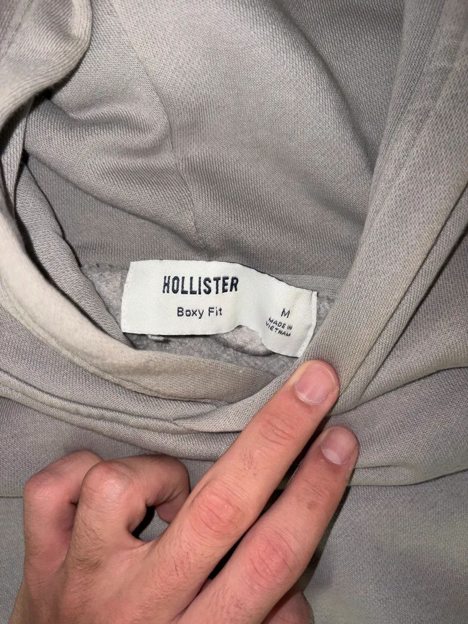 Moletom hollister cinza  - Foto 5
