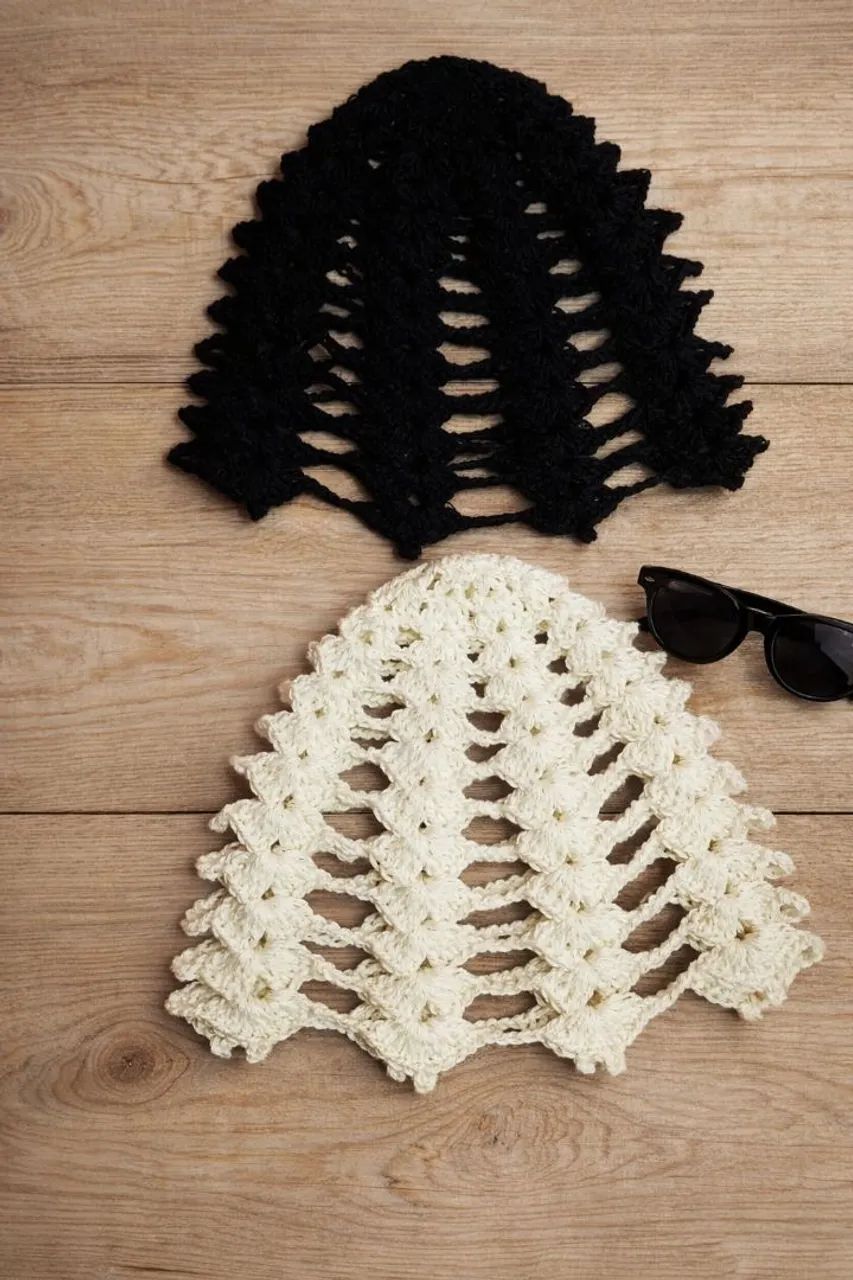 Toucas Headpiece de crochê lindas! - Foto 2