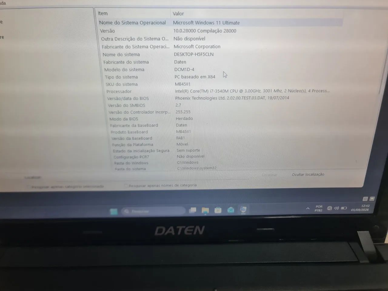 Notebook i7 Daten - Foto 3