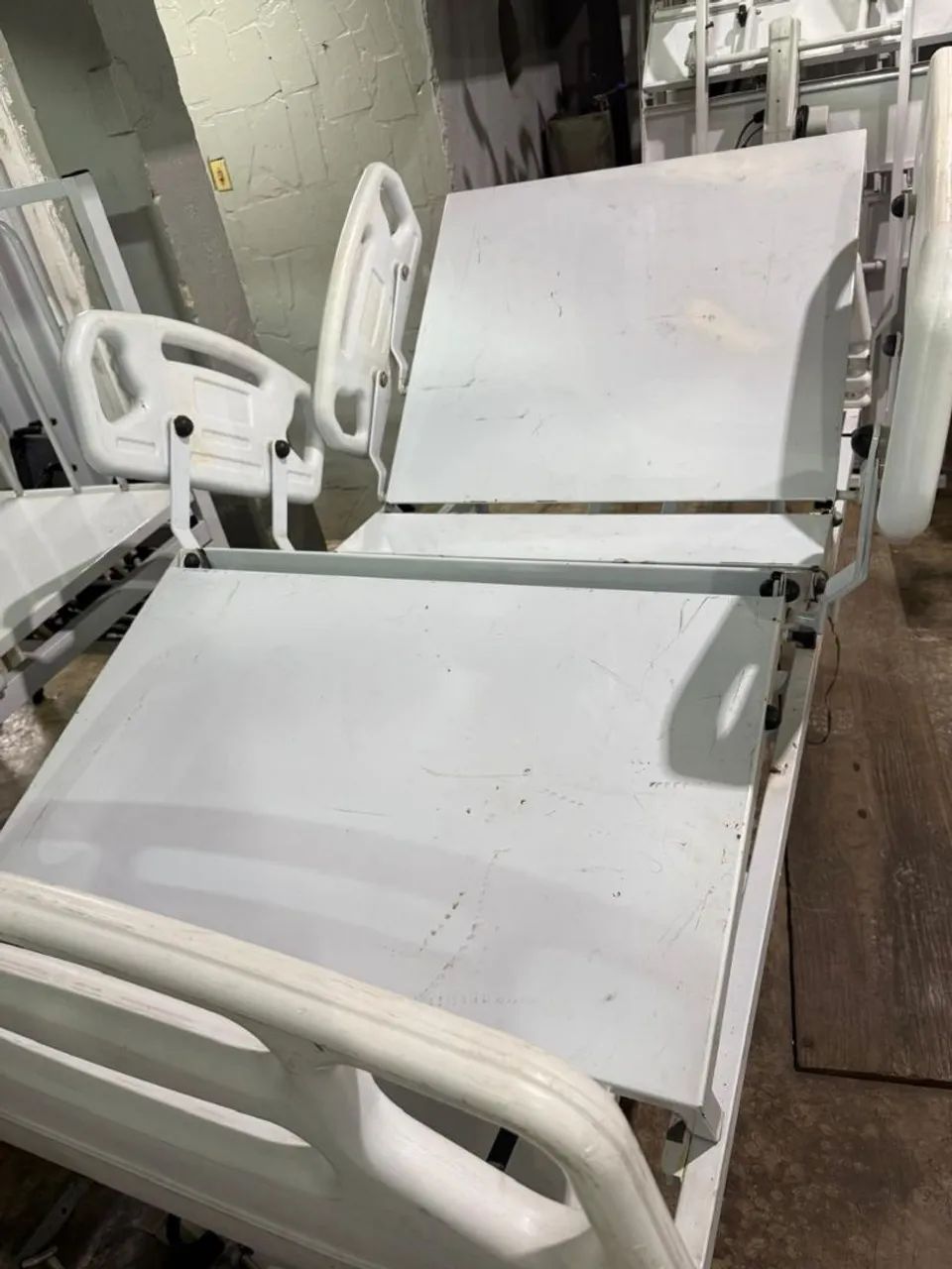 Cama manual hospitalar  - Foto 3