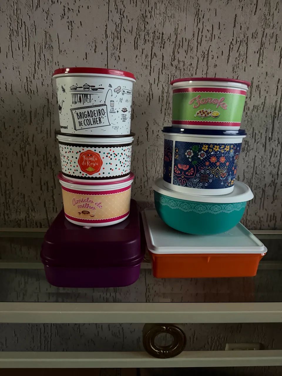 Tupperware novas sem uso