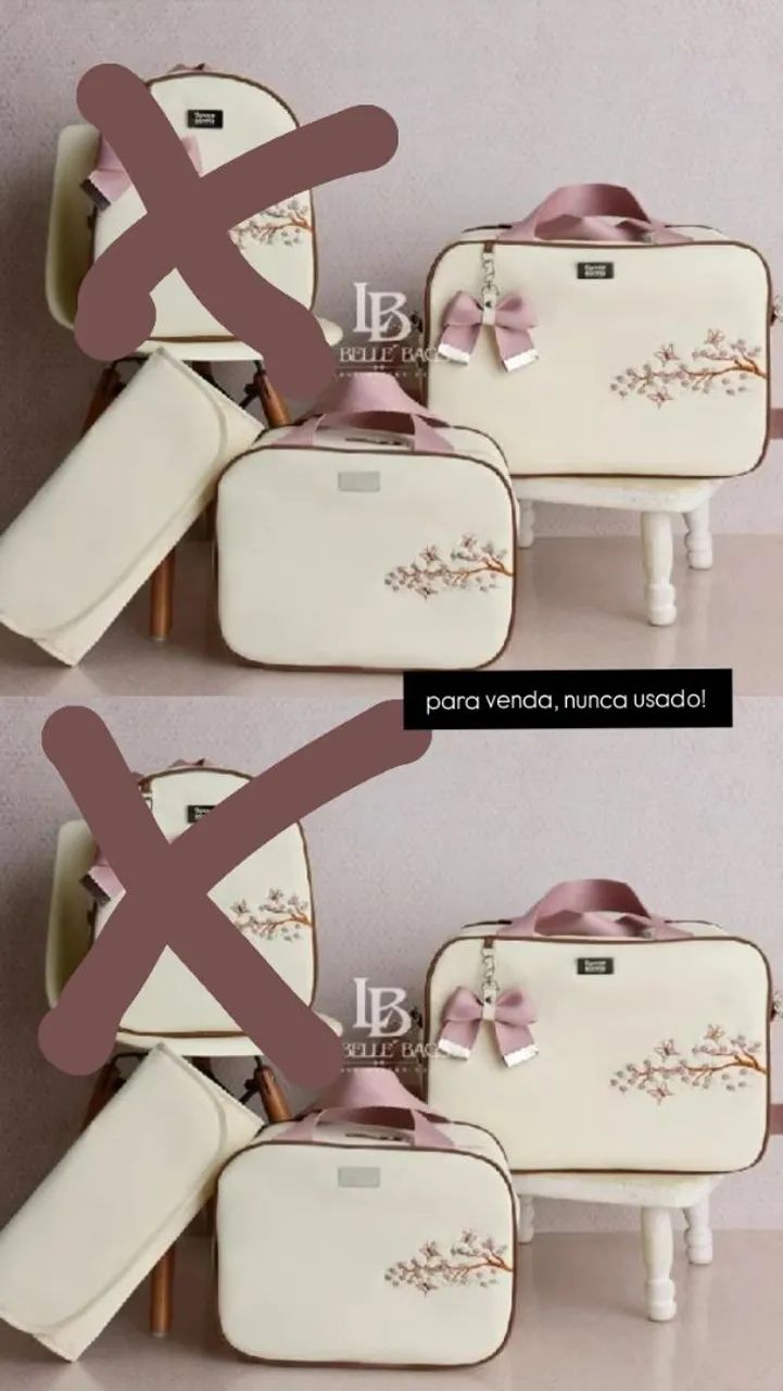 Kit bolsa maternidade. 