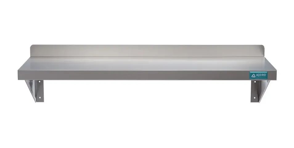 prateleira inox 0,40X1,00