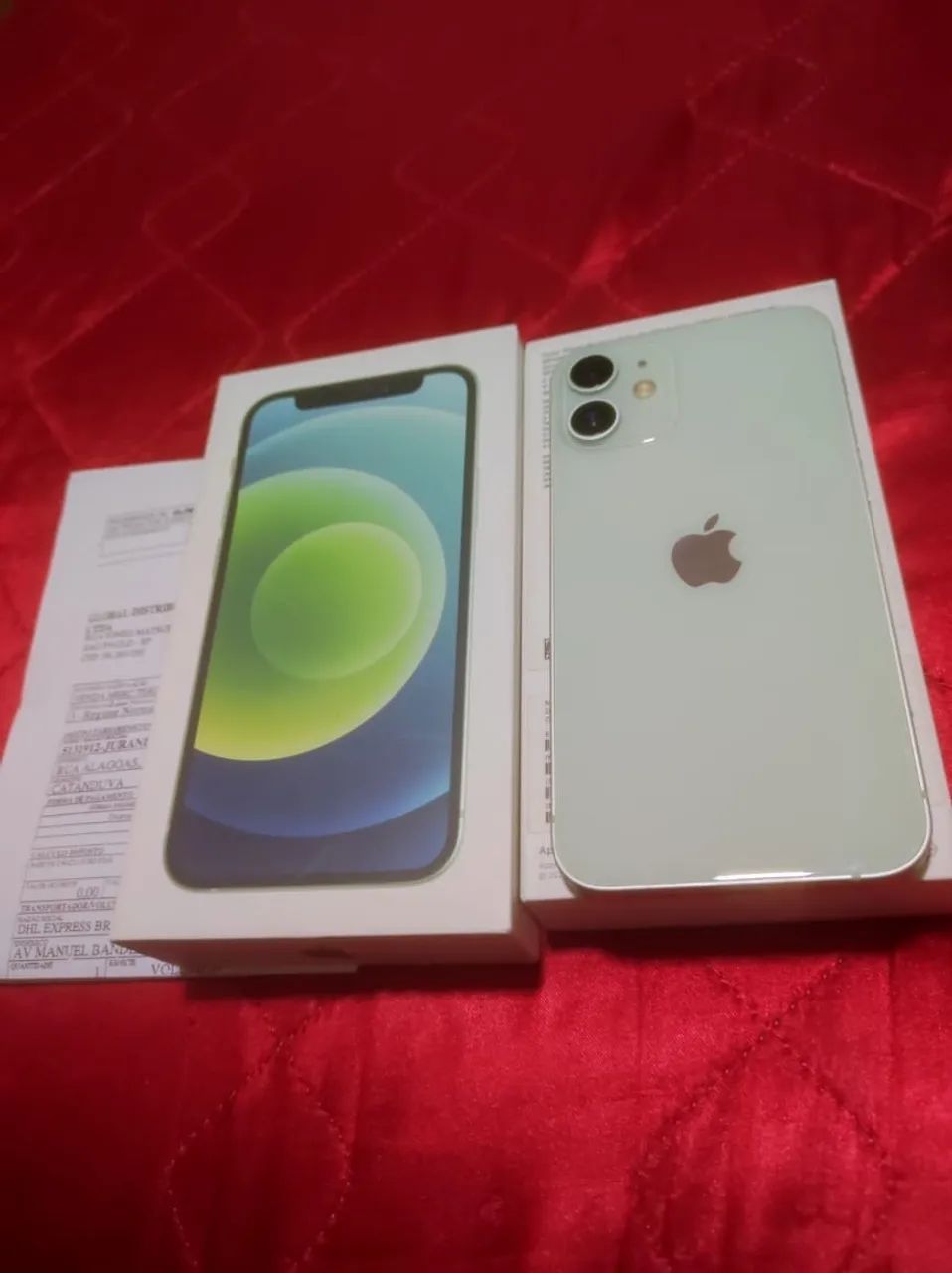 iPhone 12 Mini Green (Verde) - 256GB (Impecável + Nota Fiscal