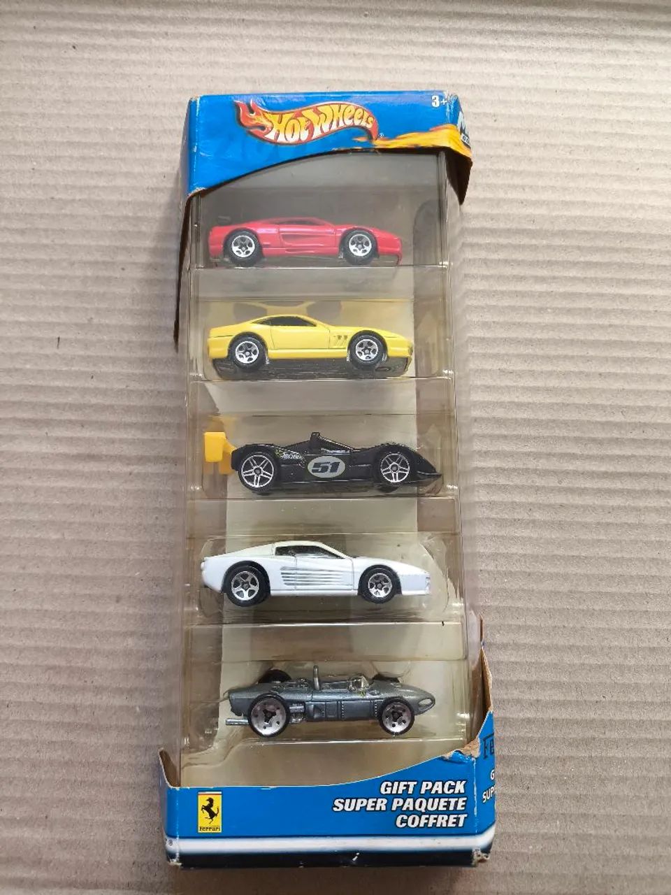 5 sets hot Wheels Ferrari  - Foto 5