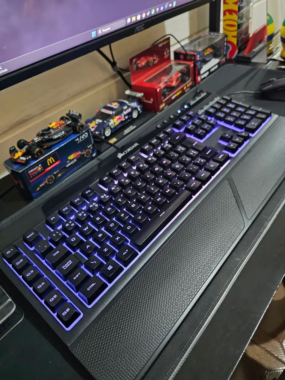 Kit Gamer Corsair Teclado e Mouse - Foto 3