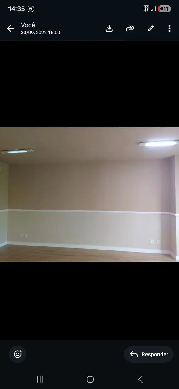 Sala comercial com banheiro 36m2 - Foto 2