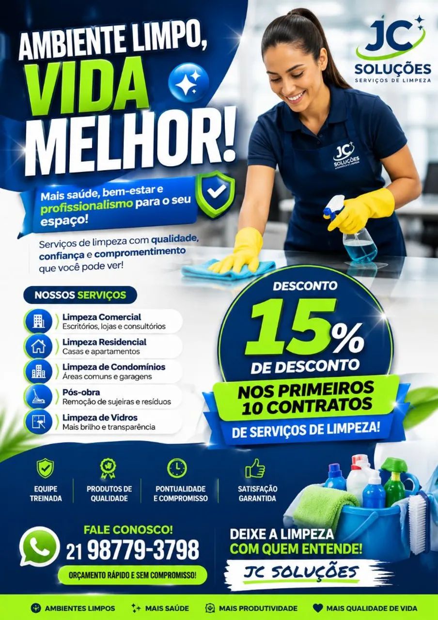 ? Sua empresa merece um ambiente impecável! ?