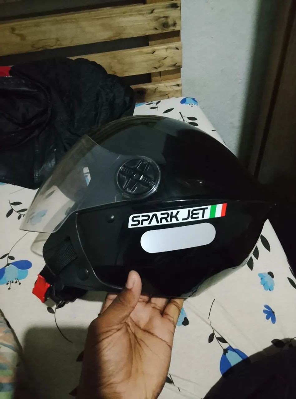 Capacete semi-novo  - Foto 4