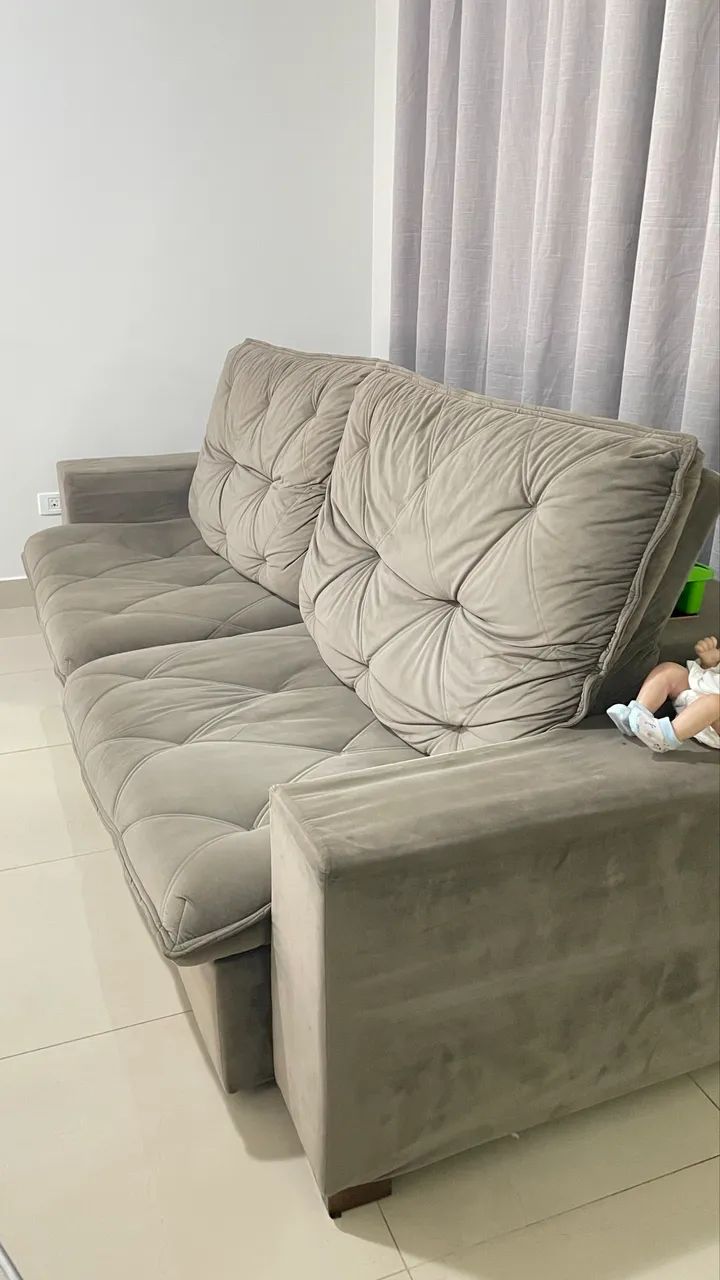 Sofá Retrátil e Reclinável  - Foto 4
