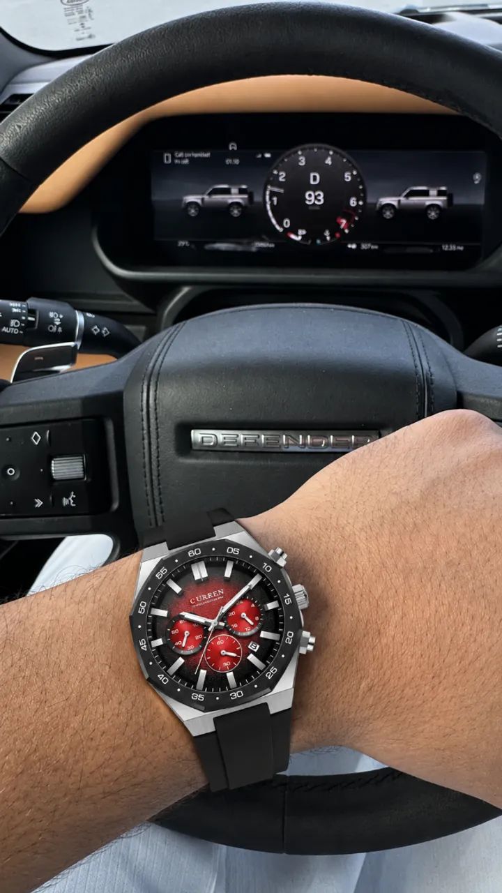 RELOGIO MASCULINO CURREN CHRONOGRAPH - Foto 3