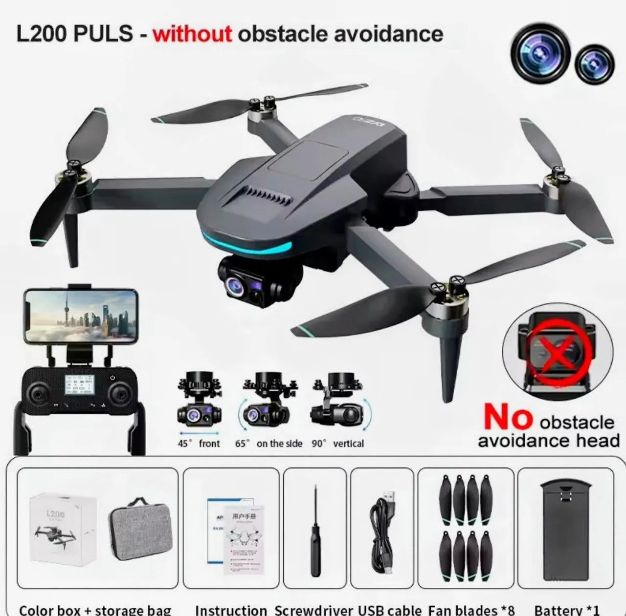 Drone LYZRC L200  - Foto 3