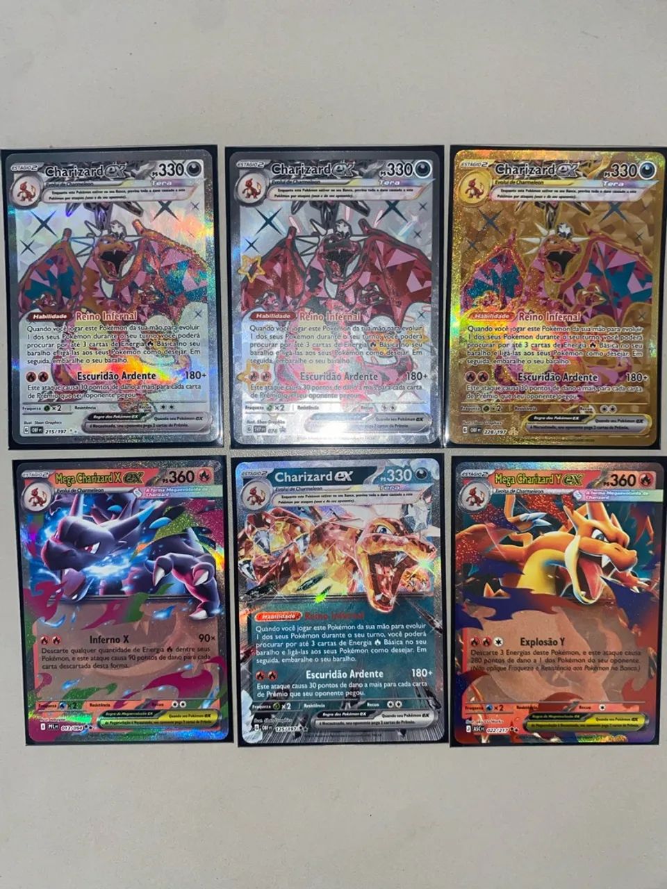 Vendo combo Charizard ex 