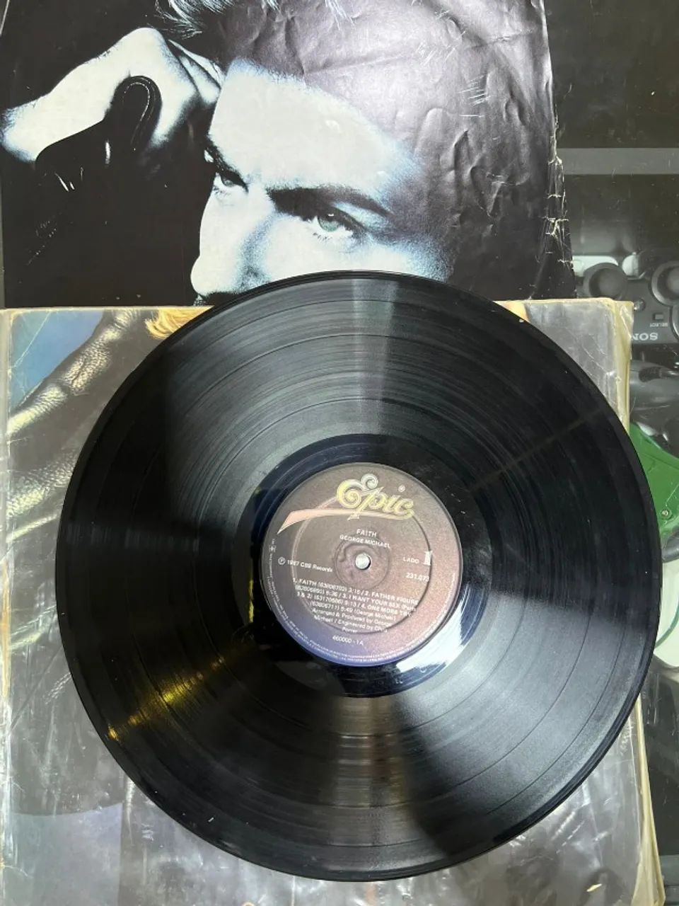Vinil Faith Geoge Michel 1987 - Foto 3