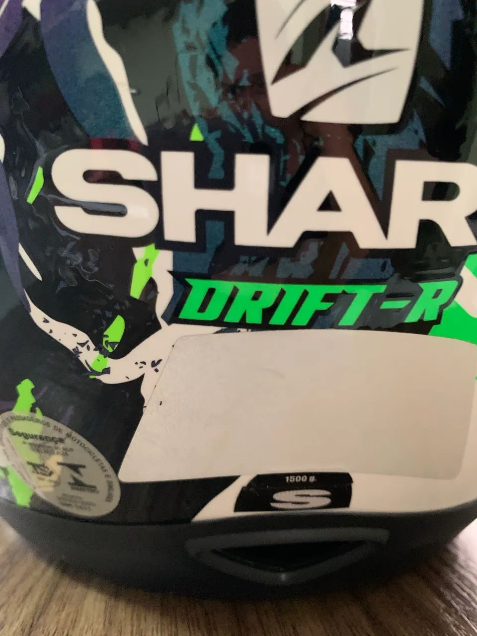 Capacete ESPORTIVO para motocicleta TAM 56 SHARK DRIFT R - Foto 4