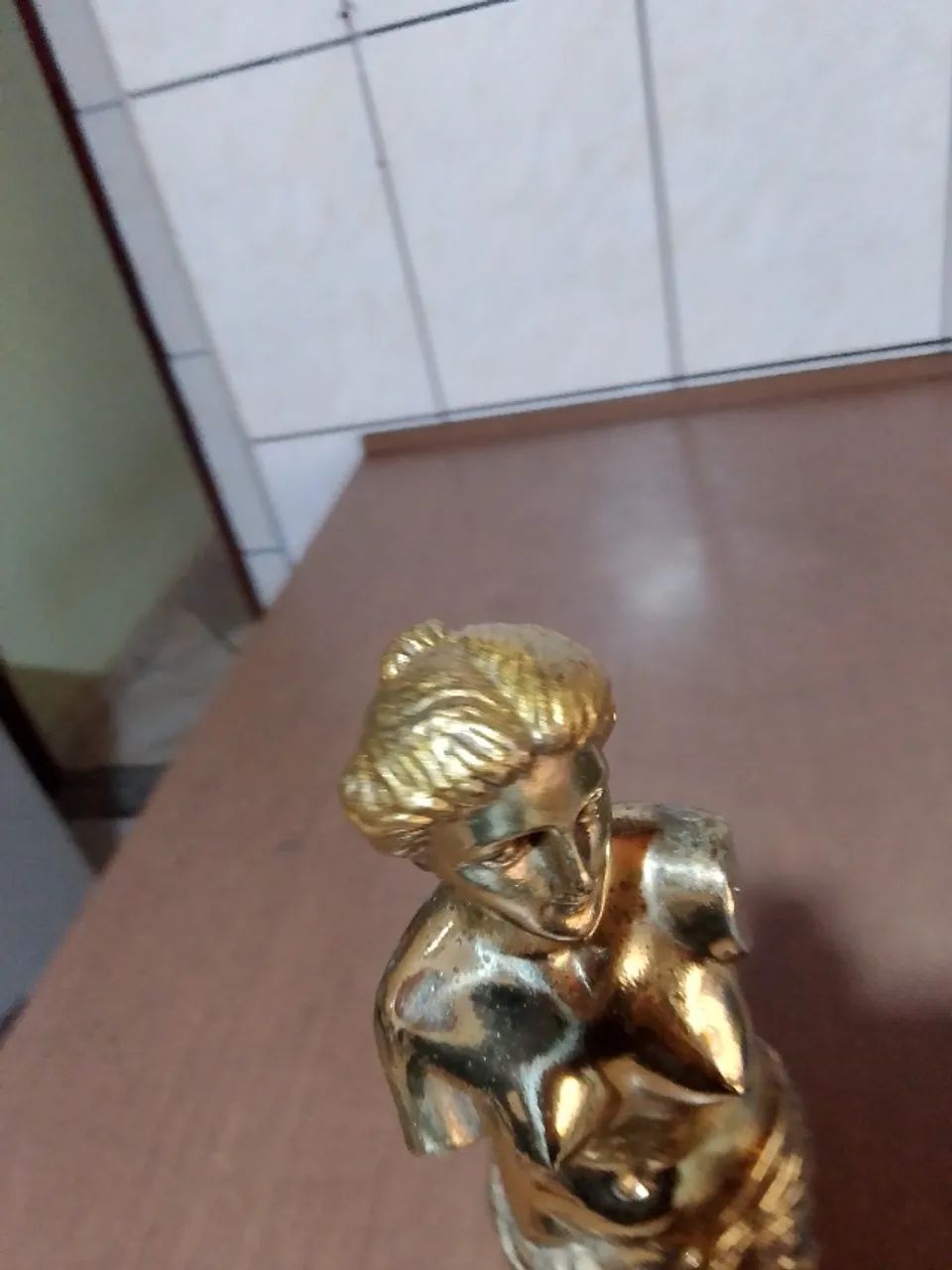 Estatueta da Vênus de Metal - 39 cm - Foto 3