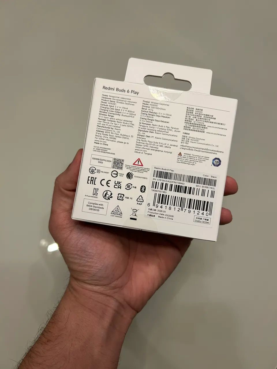 Fone Redmi buds 6 play - Foto 2