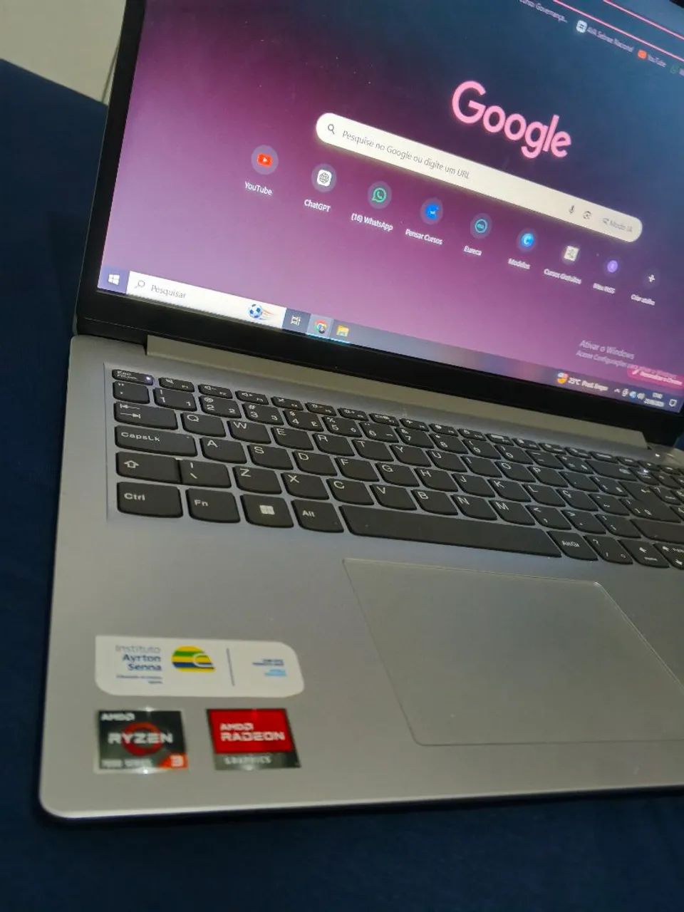 Notebook Lenovo Ideapad 1 R3-7320u 4gb 256gb SSD Linux 15.6´´ 82x5s00600 Cloud Grey - Foto 5