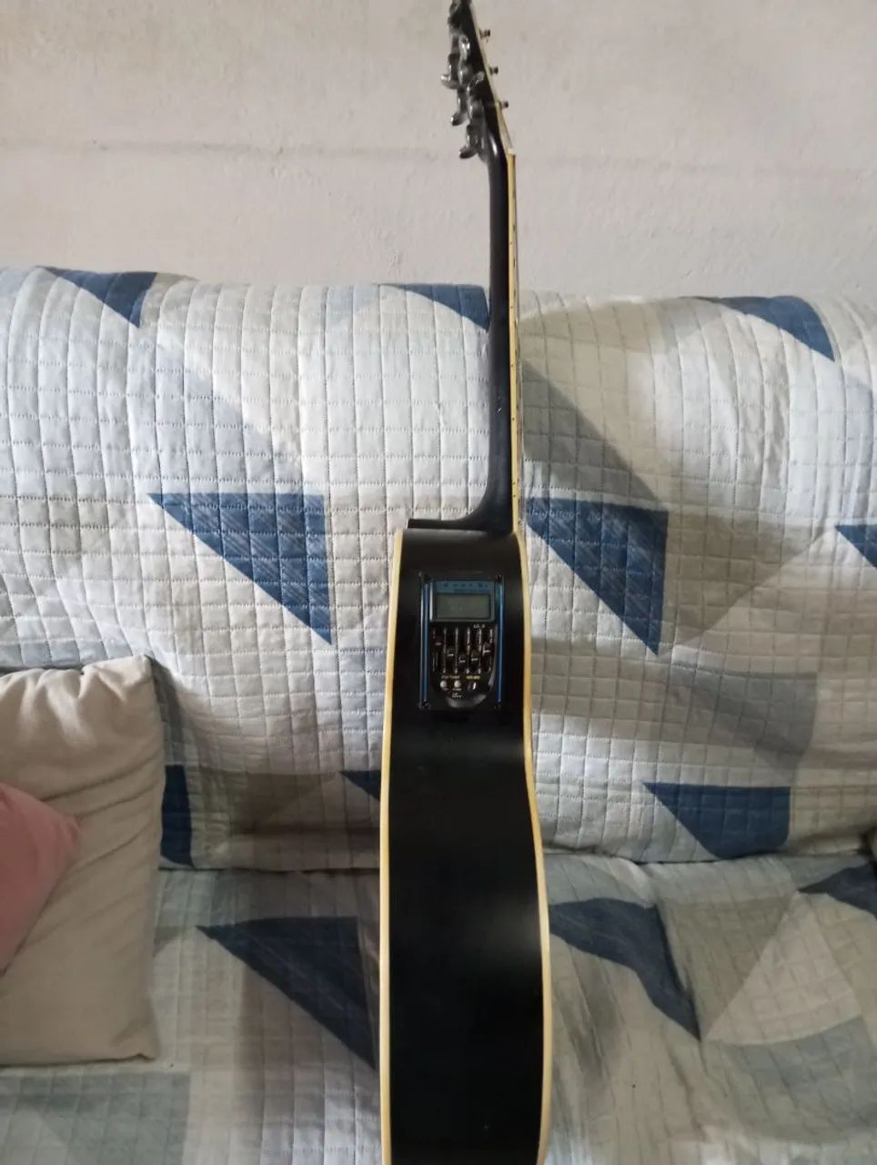 Violão Wolf aço, elétrico acústico baixei o preço pra vender logo  - Foto 5