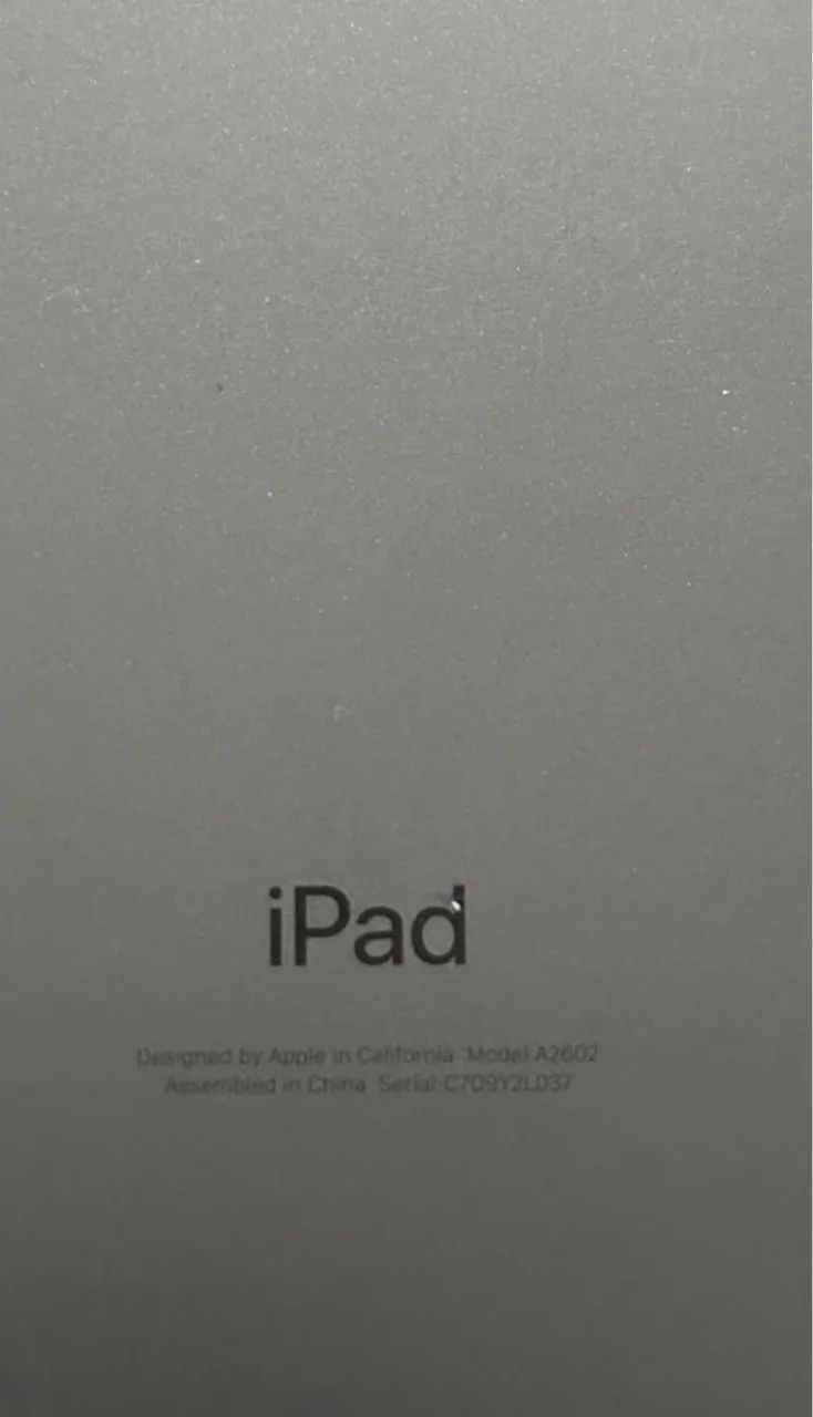 iPad 9ª geração 64g