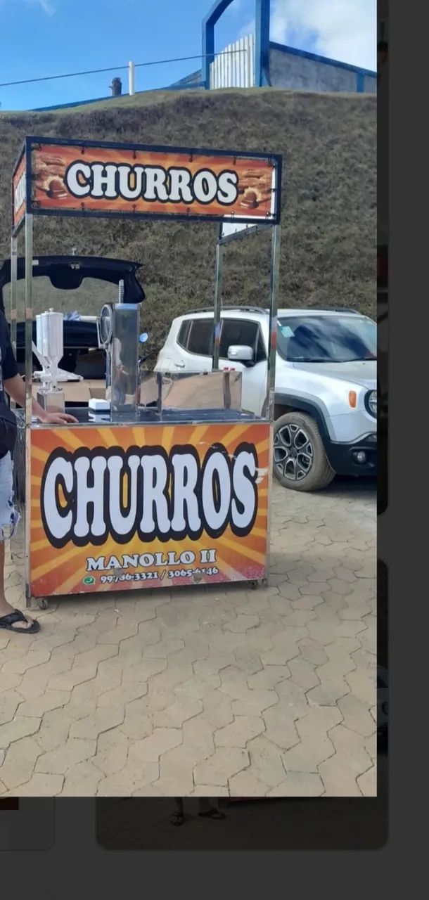 Vendo carrinho de churros 