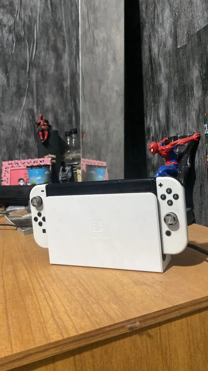 switch oled desbloqueado troco  - Foto 2