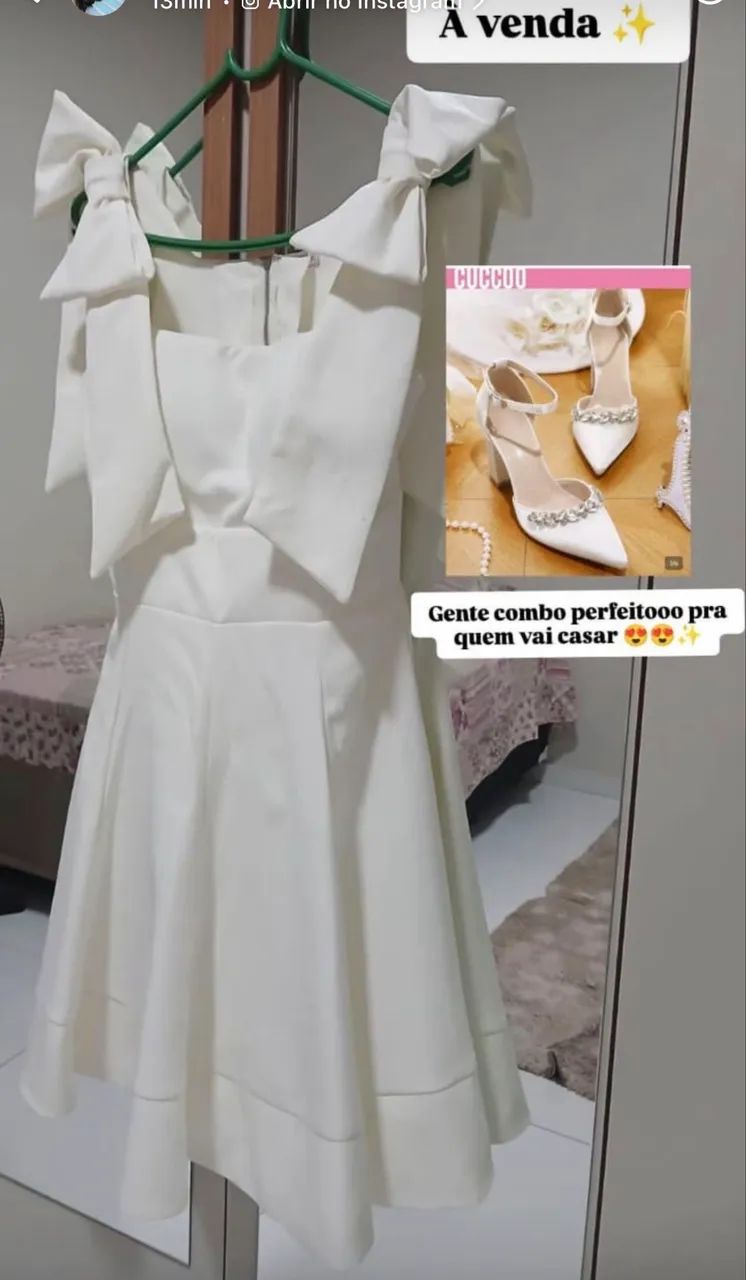 VESTIDO E SALTO