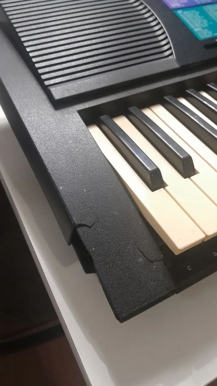 Teclado YAMAHA PSR 185 (FUNCIONANDO PERFEITAMENTE) - Foto 3