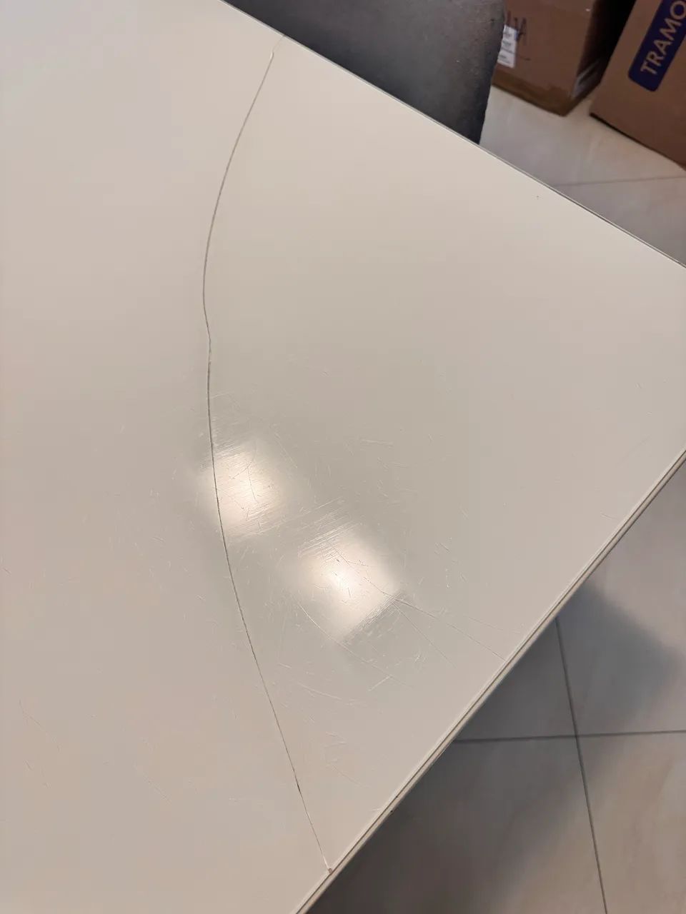 Mesa 6 lugares off white - Foto 3