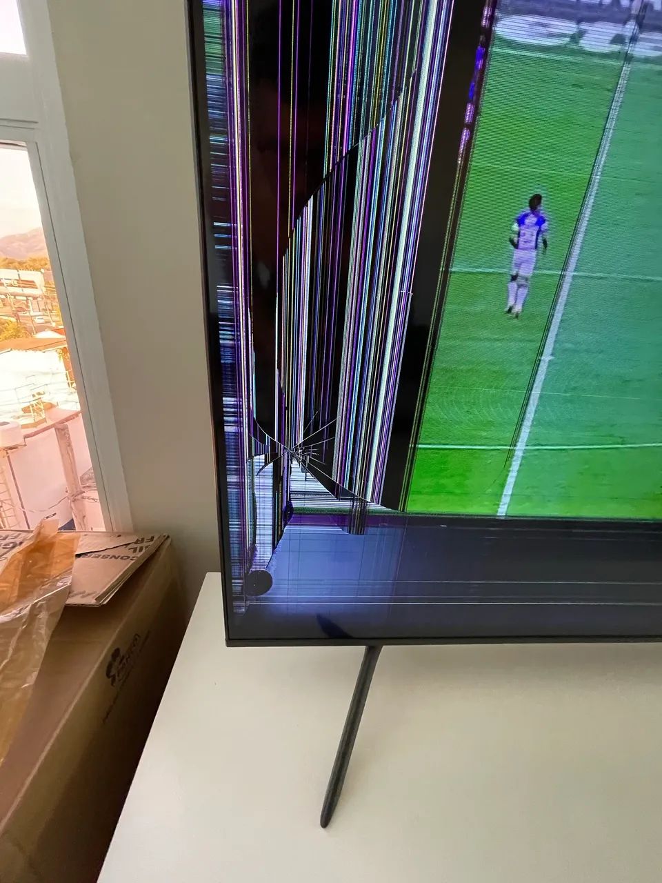 Smartv Samsung quebrada  - Foto 3