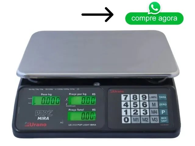 Balança Eletrônica 32KG Urano Nova