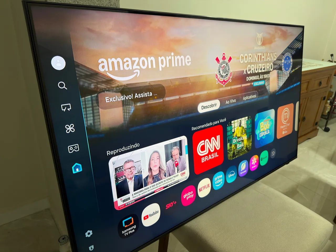 TV Samsung Vision Qled 4k 55 Polegadas - Foto 2