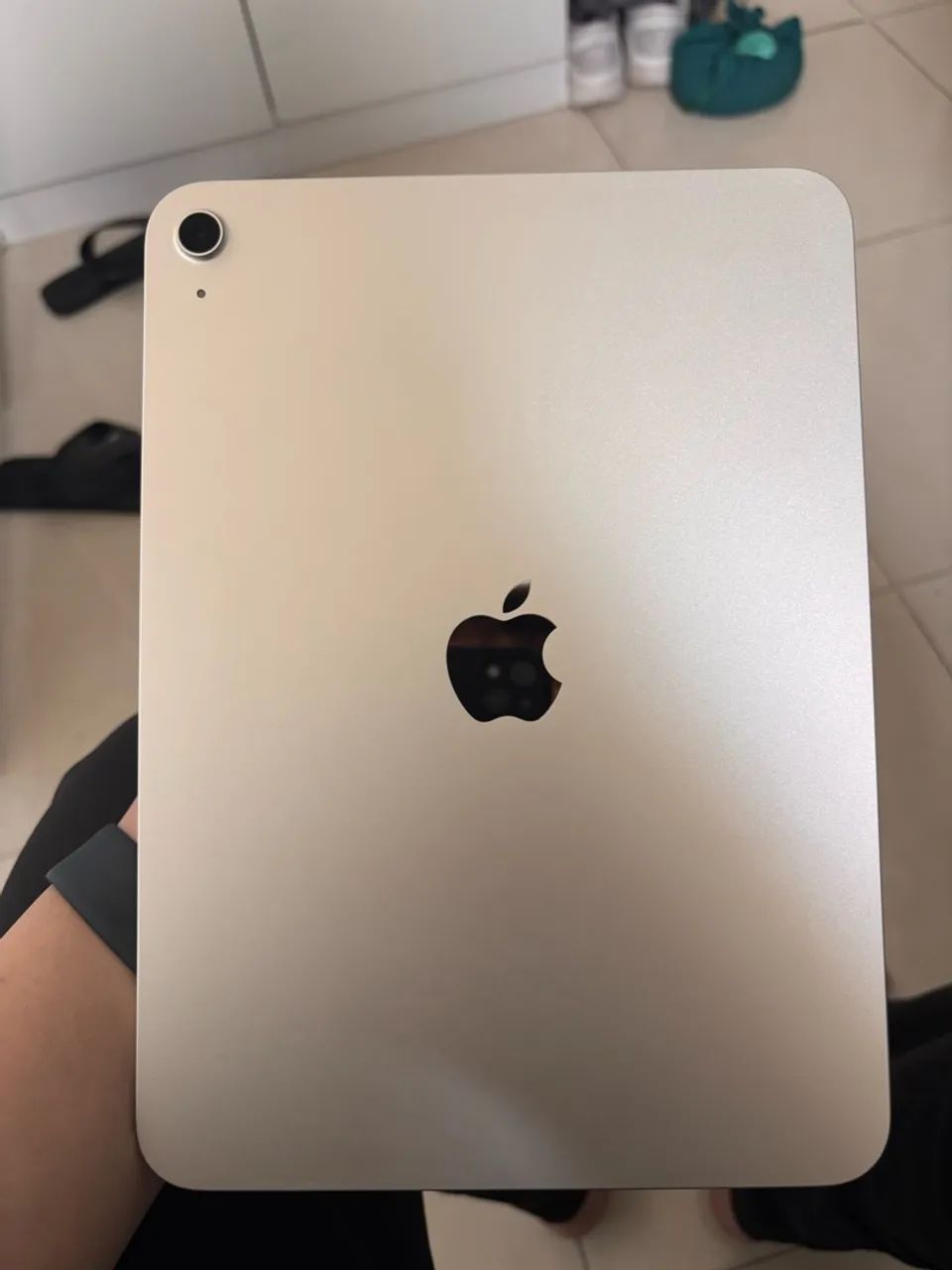 ipad 11ª geração apple 128gb bateria 100% impecável kit completo - Foto 2