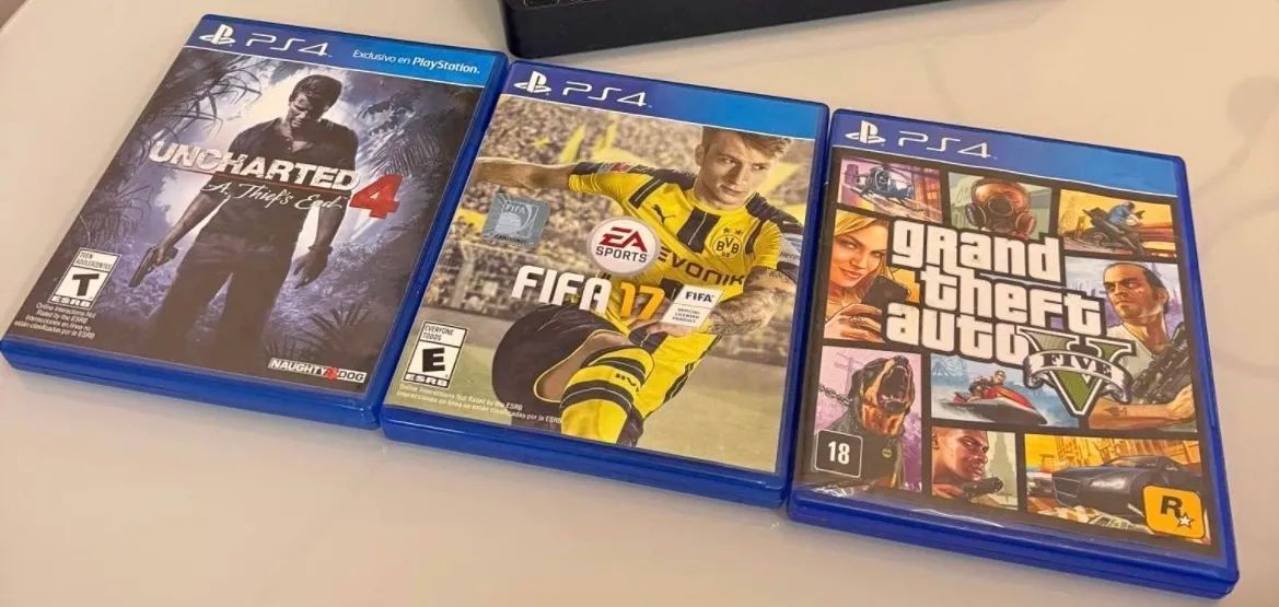Ps4 slim de 500 GB preto  - Foto 2