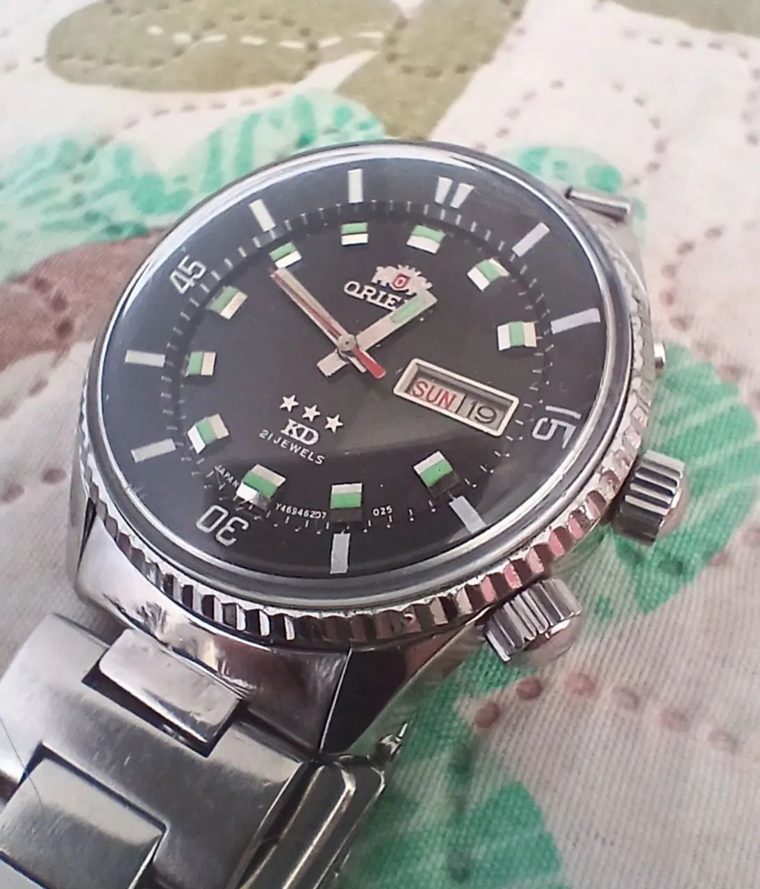 Relógio orient king diver 