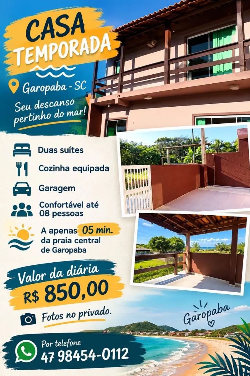 Casa  de férias em Garopaba