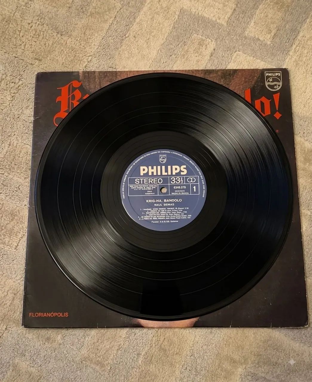 RAUL SEIXAS - LP KRIG-HA, BANDALO! 1973 PHILIPS - Foto 3