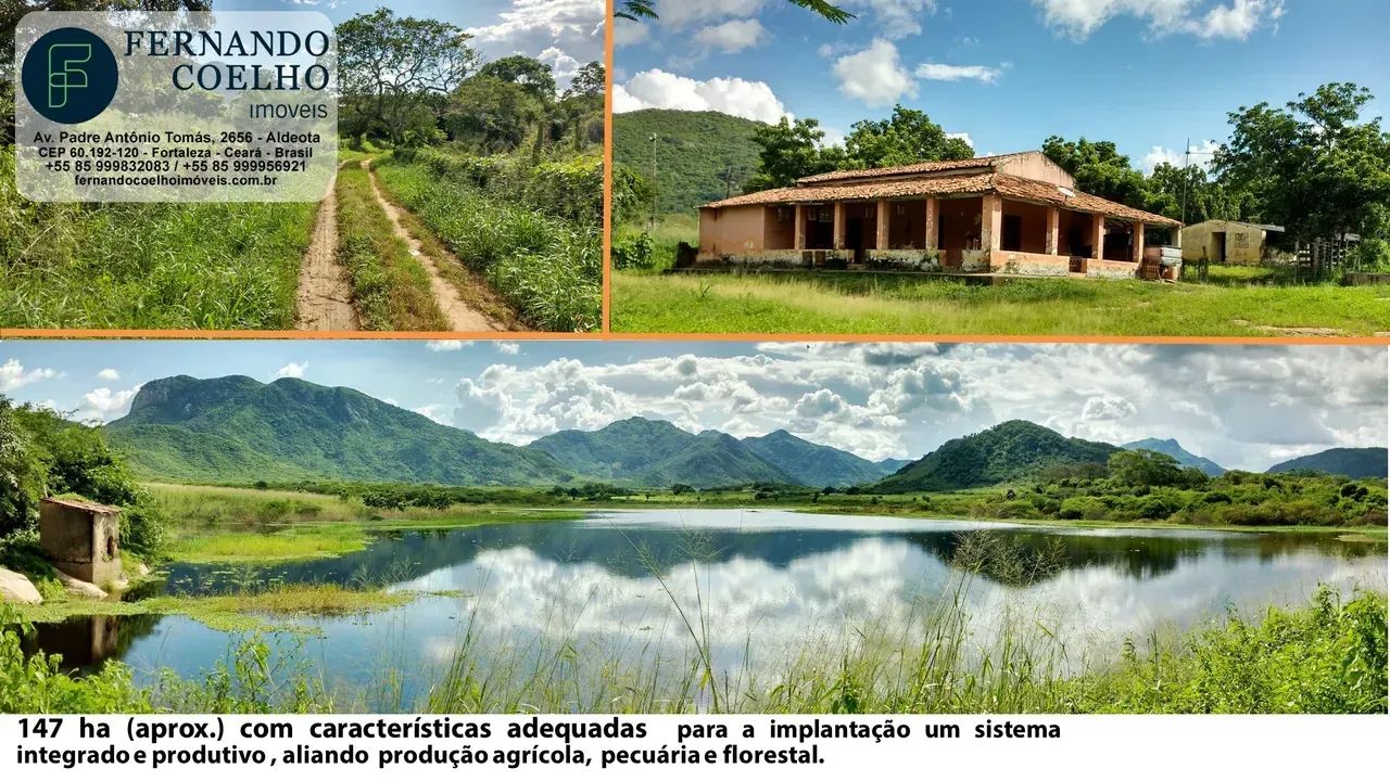 Fazenda para venda com 147ha em Umirim - CE