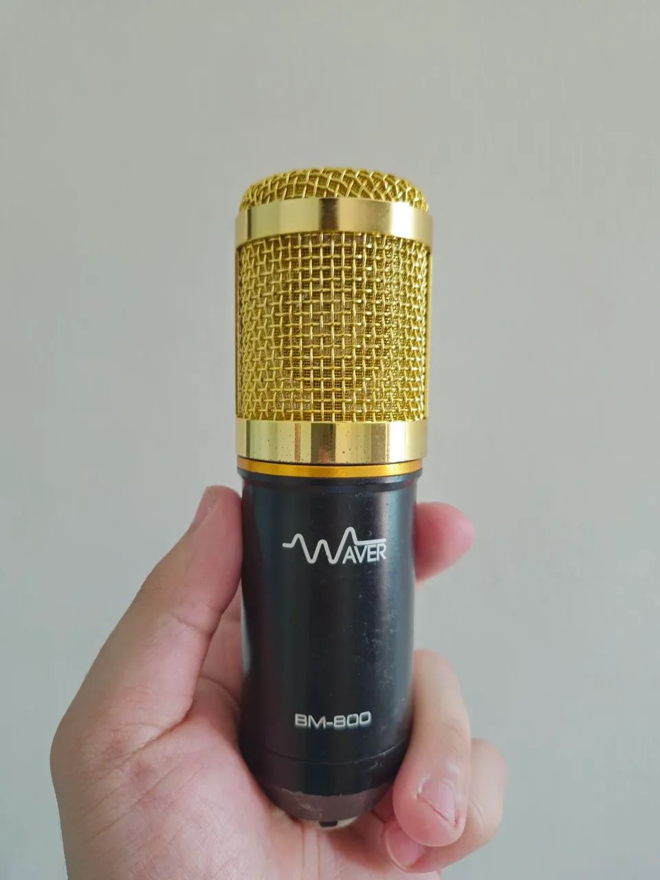Microfone condensador BM800 - Waver - com alguns acessórios - Foto 3