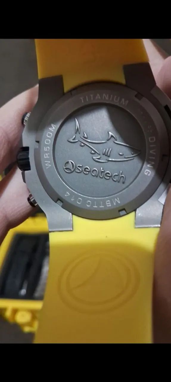 Relogio orient seatech titanium (titânio)  - Foto 3